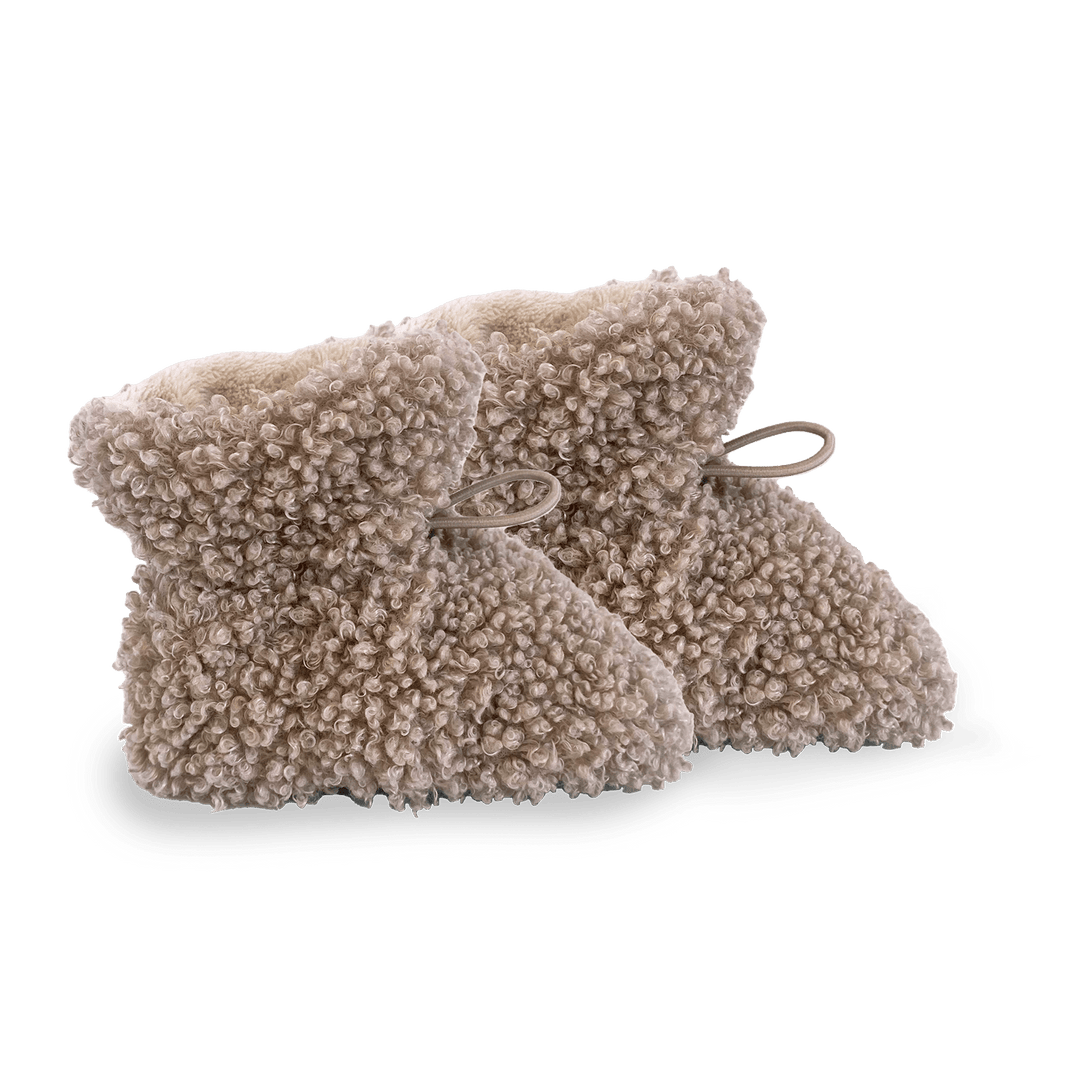 7AM Enfant 7AM Enfant - Teddy Booties - Oatmeal - 12 - 24m apparel