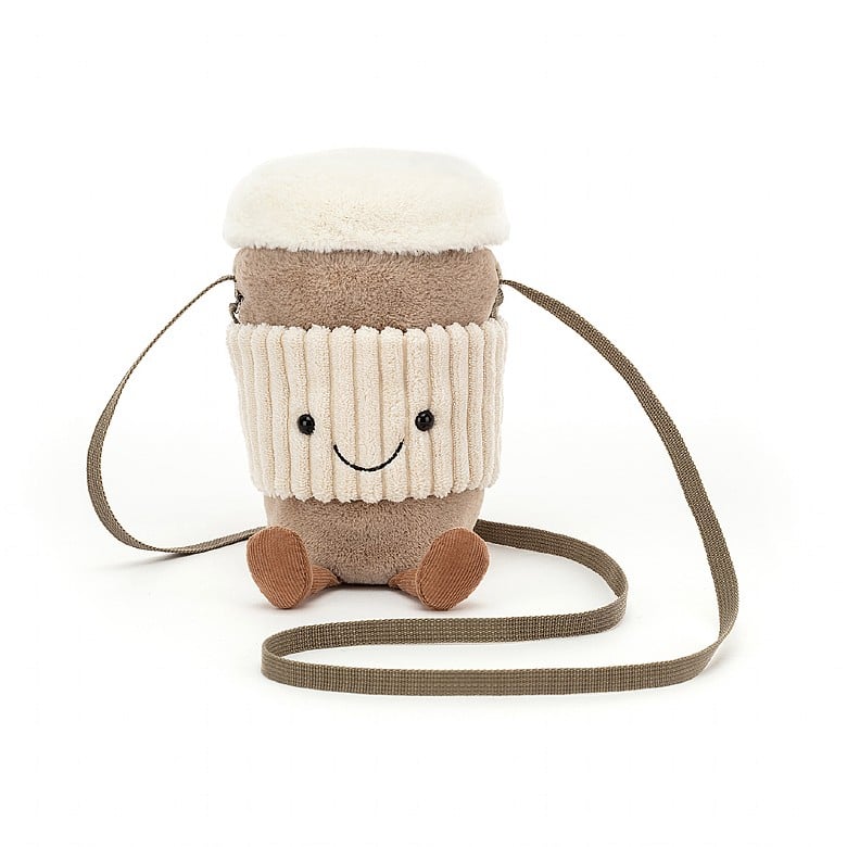 Jellycat Amuseable Coffee-To-Go Bag Plush Toy - Cute Gift