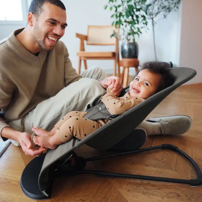Baby Bjorn Baby Bjorn - Bouncer Balance Soft Woven/Jersey, Tri - Fabric