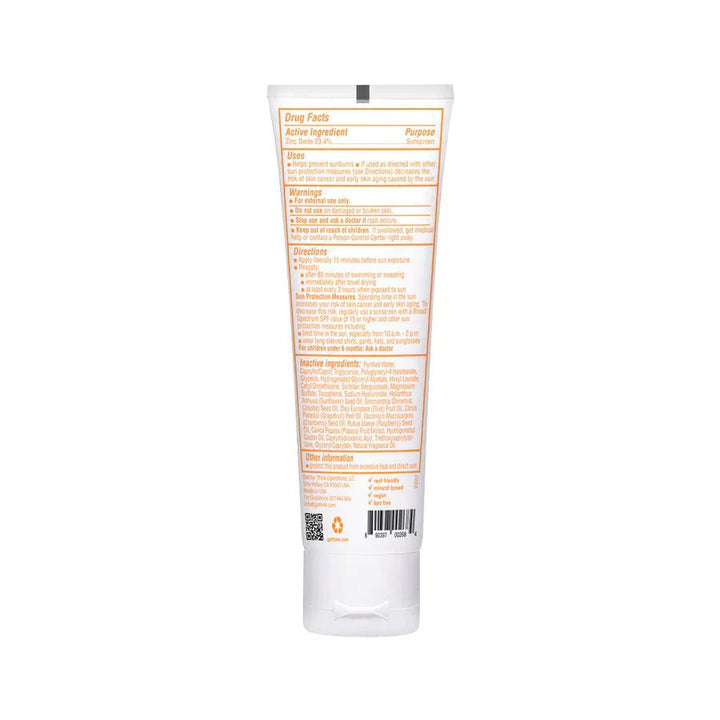 Thinkbaby/sport Thinkbaby/sport Baby Clear Zinc Sunscreen Lotion SPF30 Soaps, lotions & Wipes