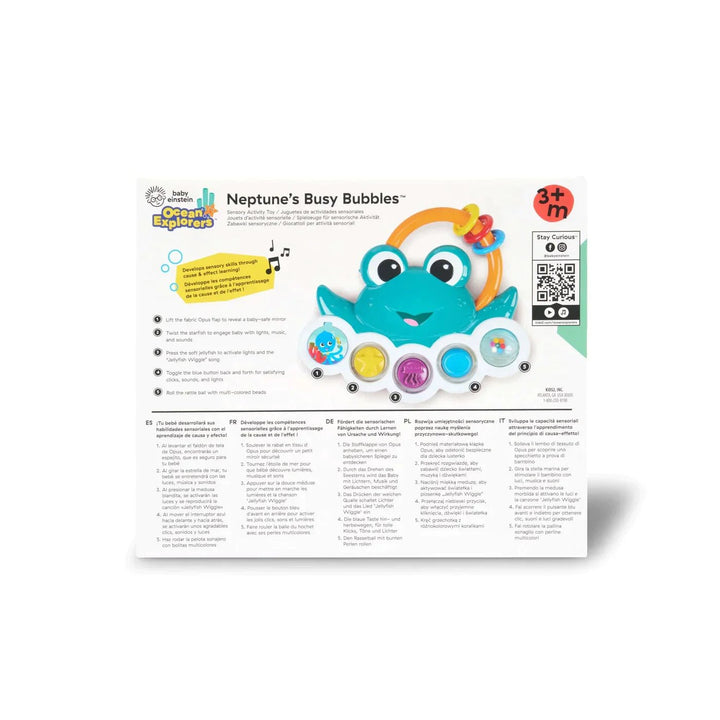 Baby Einstein Baby Einstein - Neptune's Busy Bubbles Sensory Activity Toy