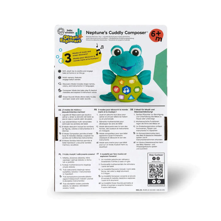 Baby Einstein Baby Einstein - Neptune’s Cuddly Composer Musical Discovery Toy