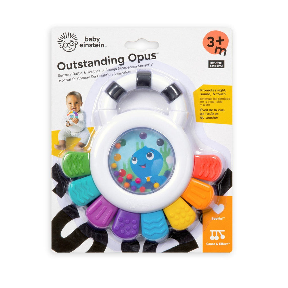 Baby Einstein Baby Einstein - Outstanding Opus Sensory Rattle & Teether