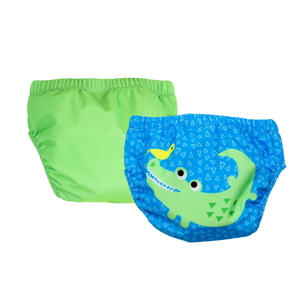 Zoocchini Zoocchini Baby Toddler Knit Swim Diaper 2 Piece Set Baby & Toddler