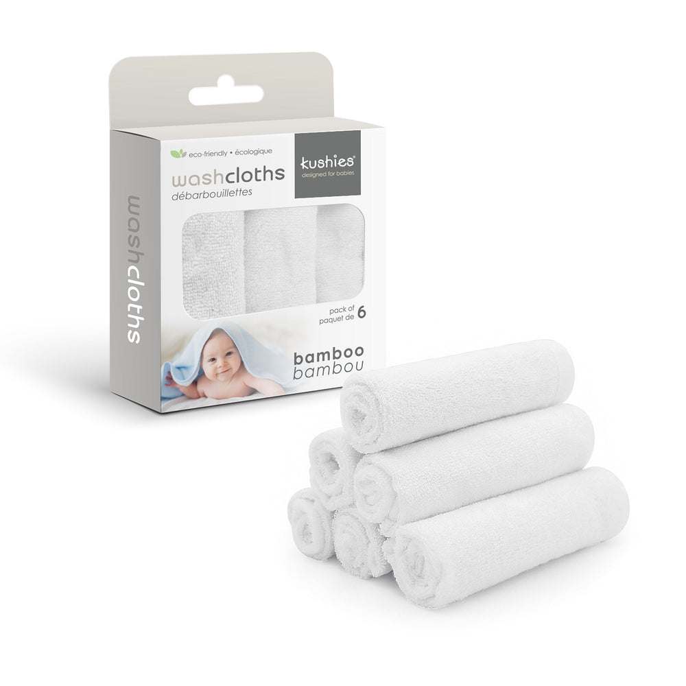 Kushies Kushies Bamboo Washcloths