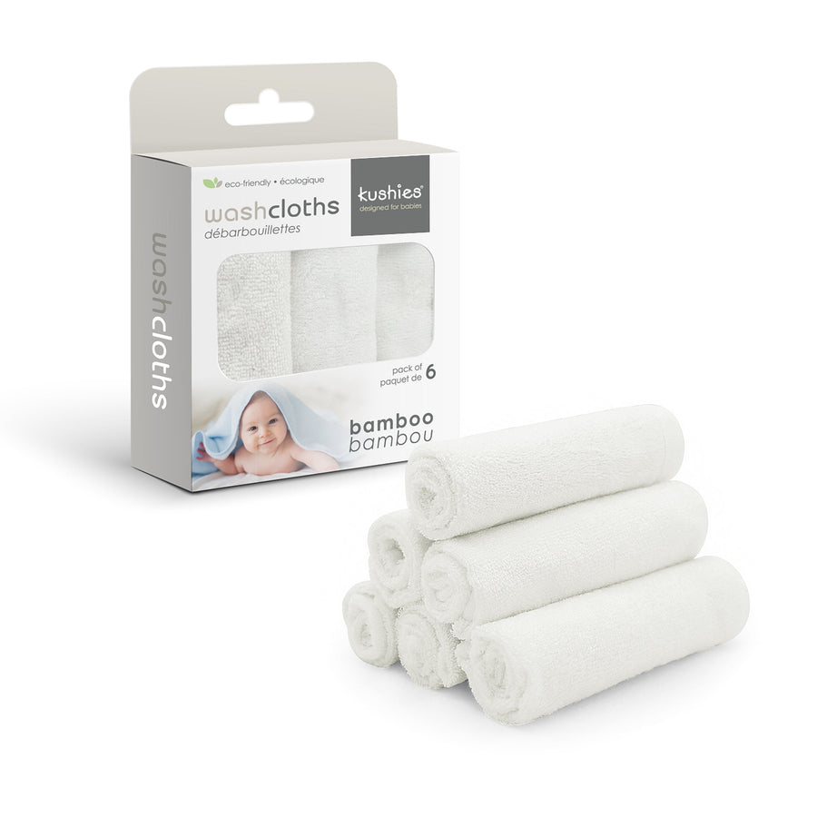 Kushies Kushies Bamboo Washcloths