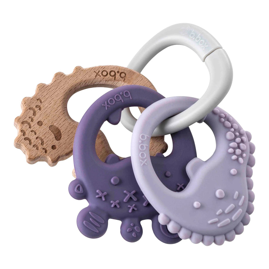b.box b.box Trio Teether Teething & Rattles