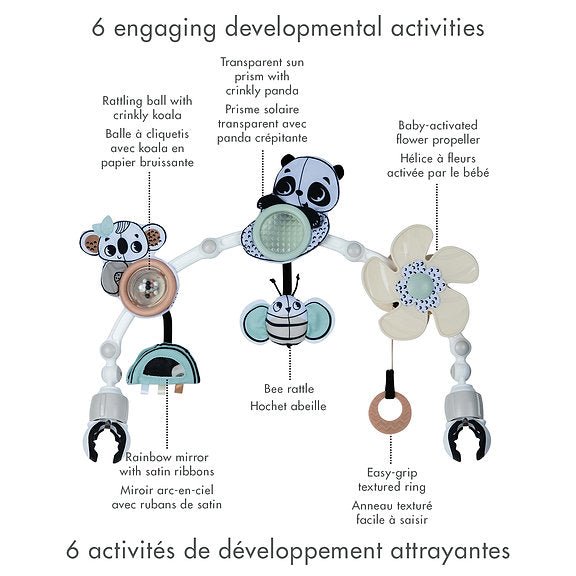 Tiny Love Black & White Décor Stroller Arch Toy