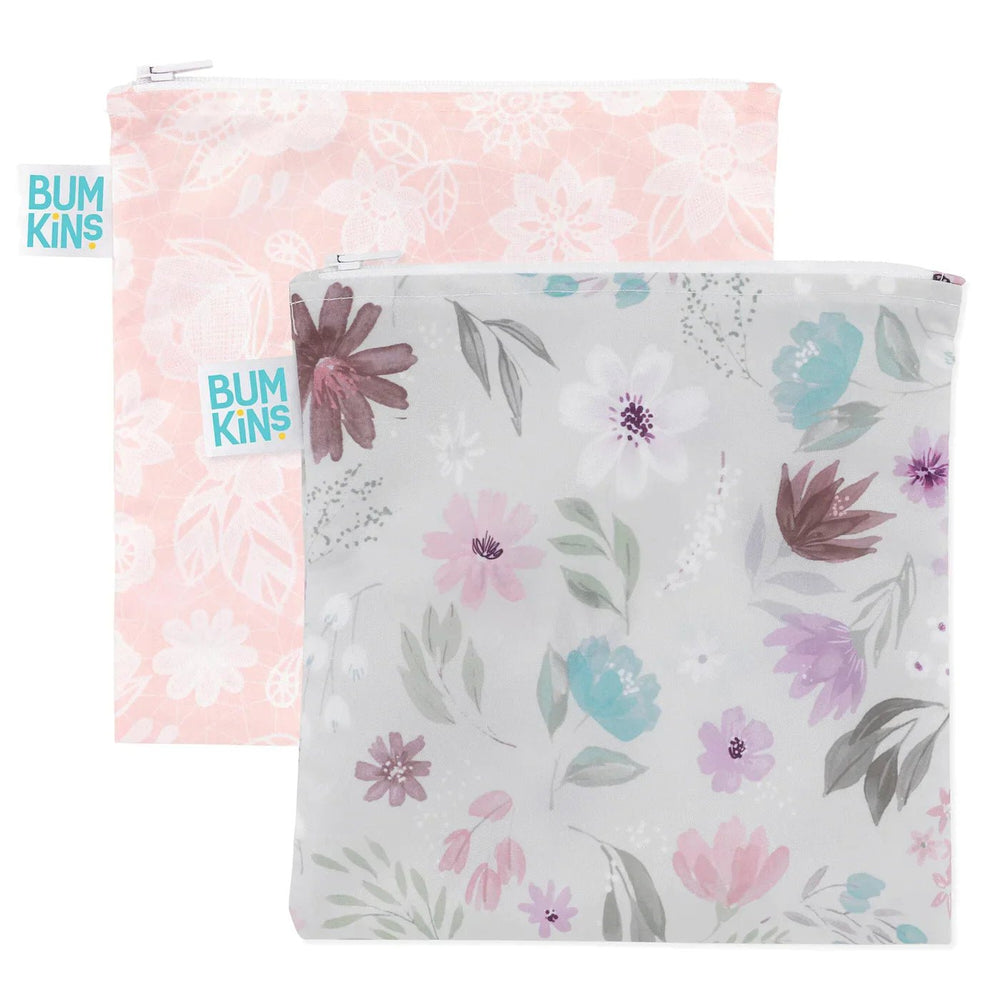 Bumkins Bumkins - Reusable Large Snack Bag 2Pk