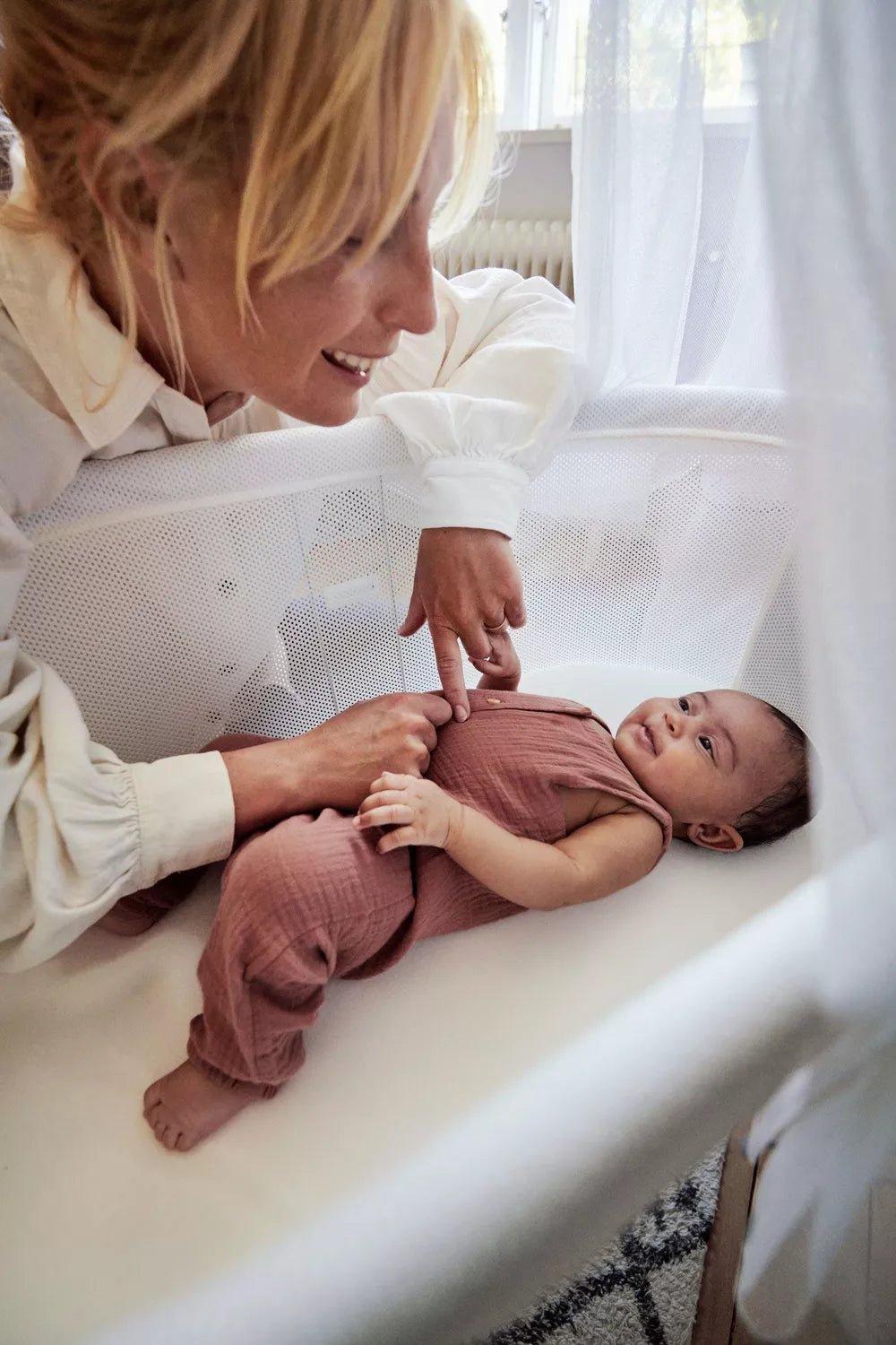 Baby Bjorn Baby Bjorn Cradle Bassinet - White bassinets & cradles