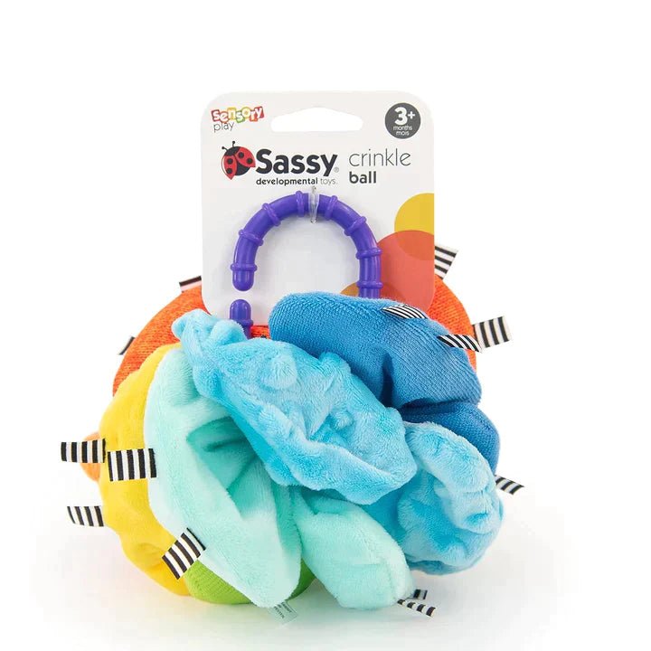 Sassy Sassy - Crinkle Ball Baby Activity Toys