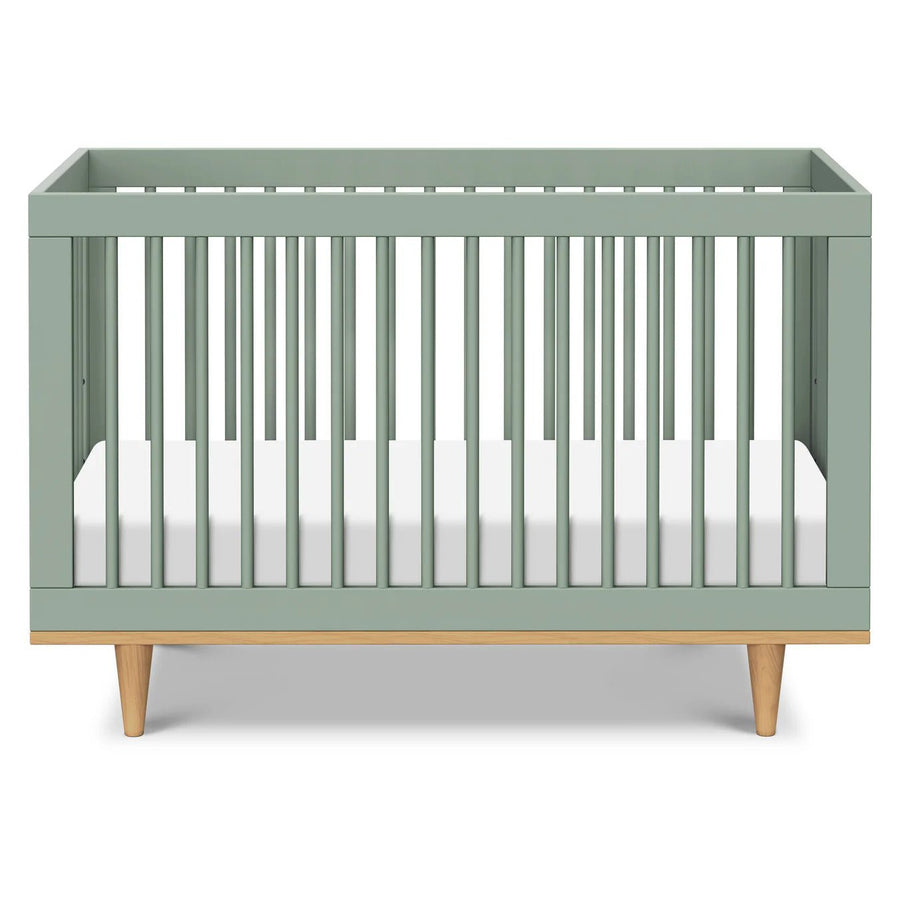 DaVinci DaVinci Marley 3 - in - 1 Convertible Crib Light Sage & Honey Cribs & Toddler Beds