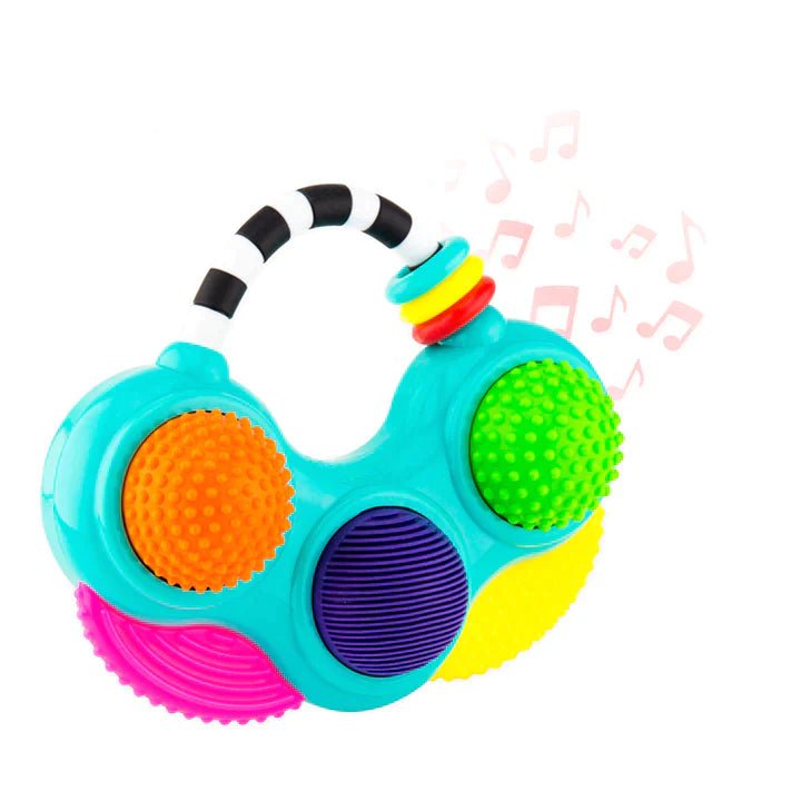 Sassy Sassy - Do - Re - Mi Textured Tunes Baby Activity Toys