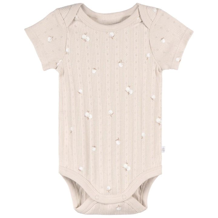 Just Born Just Born Neutral 3 - Pack Kimono Bodysuits - TAN Apparel & Accessories
