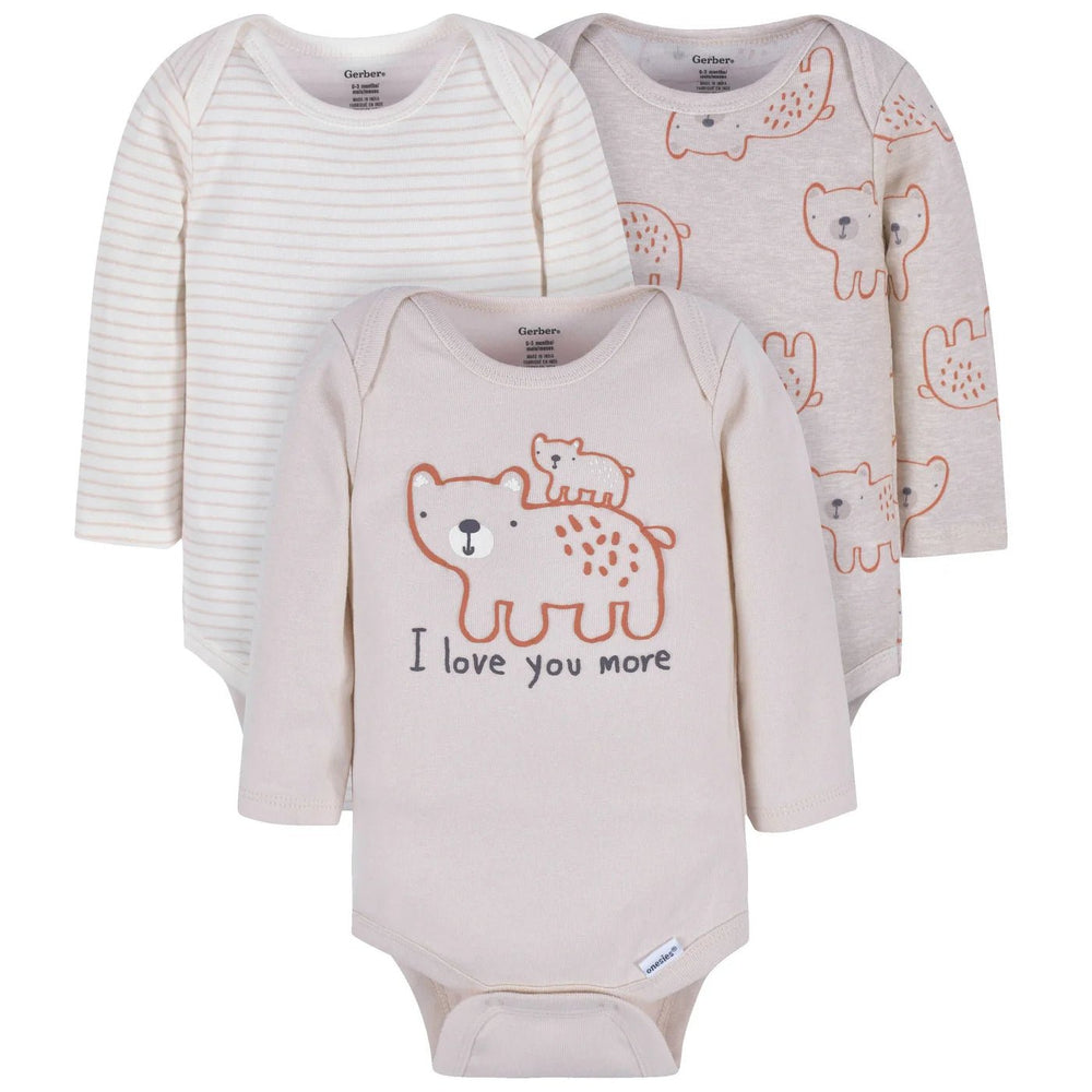 Gerber Childrenswear Gerber Childrenswear Neutral Bears 3PK Apparel & Accessories