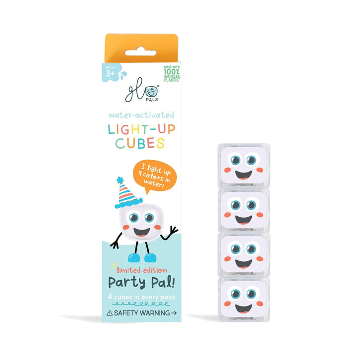 Glo Pals Glo Pals Light Up Cubes 4 PK Sensory Toys