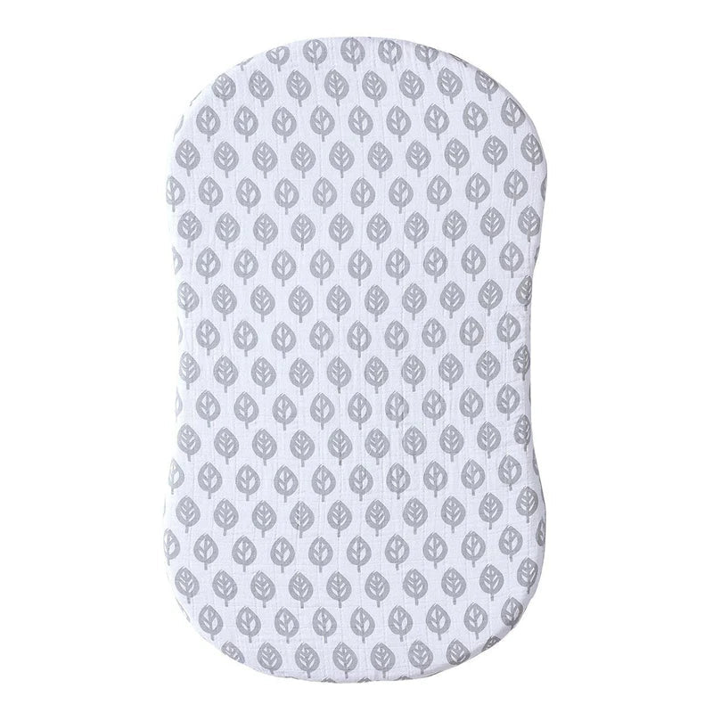 HALO HALO BassiNest Fitted Sheet 100% Cotton Muslin Bedding