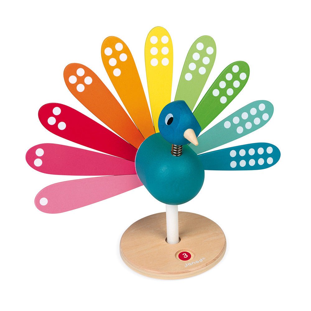 Janod Janod I'm Learning How To Count Peacock