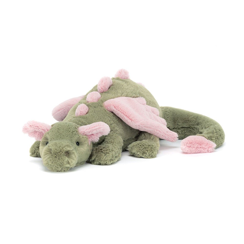 新品　ジェリーキャット　Malachy Dragon ドラゴン　抹茶　龍 Jellycat Malachy Dragon Plush Toy - Soft Stuffed Animal