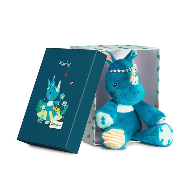 Lilliputiens Lilliputiens Marius Cuddly Rhino