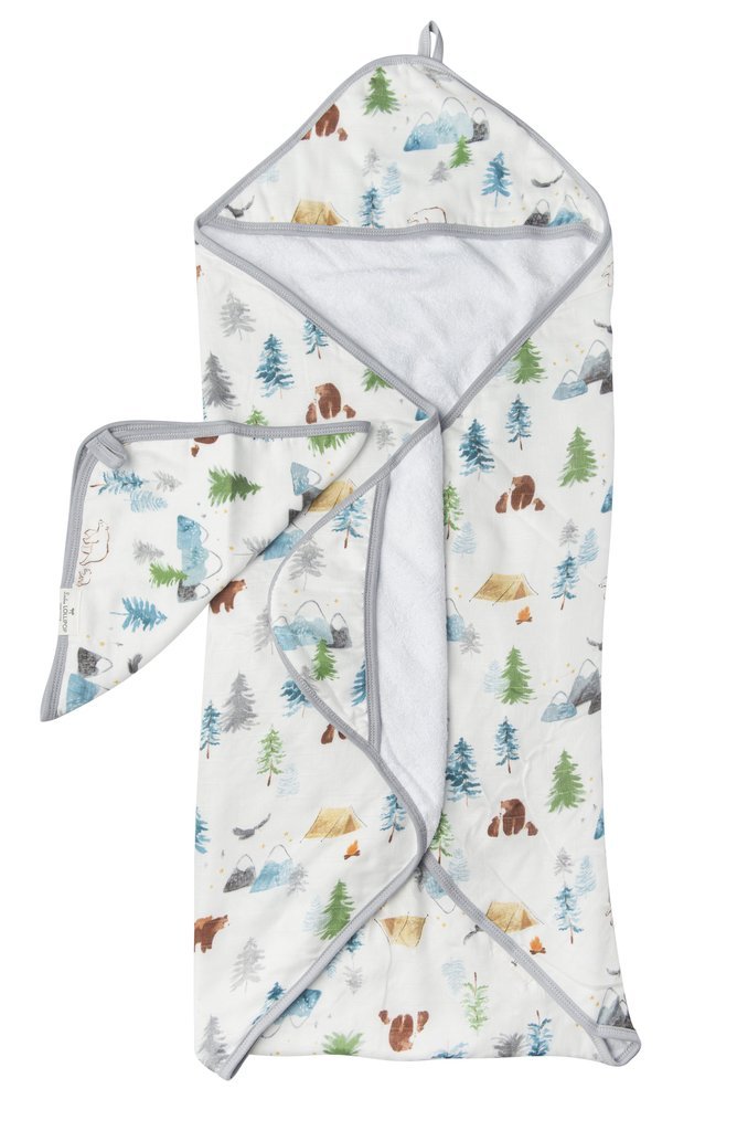 LOULOU LOLLIPOP LOULOU LOLLIPOP Hooded Towel Set Bath Towels & Washcloths