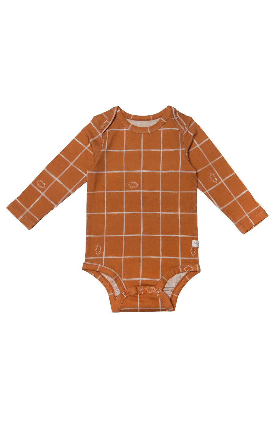 LOULOU LOLLIPOP LOULOU LOLLIPOP - Long Sleeve Bodysuit Oak Leaves clothing