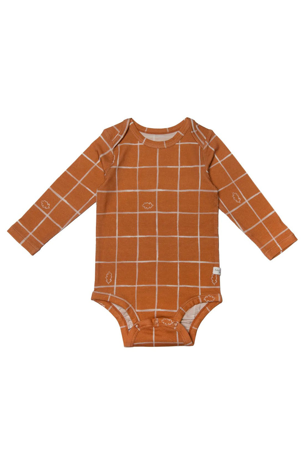LOULOU LOLLIPOP LOULOU LOLLIPOP - Long Sleeve Bodysuit Oak Leaves clothing