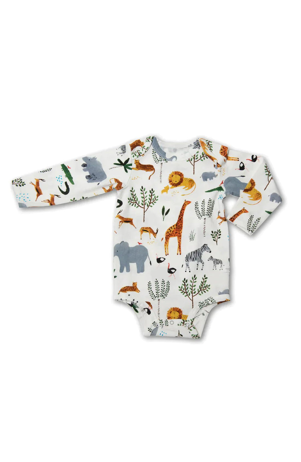 LOULOU LOLLIPOP LOULOU LOLLIPOP - Long Sleeve Bodysuit Safari Jungle clothing