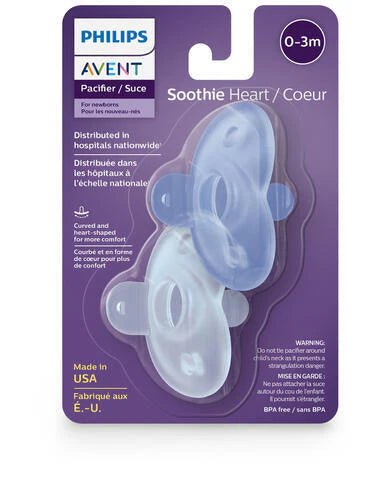 Philips AVENT Philips AVENT Soothie Heart Pacifier - 0 - 3M Pacifiers & Teethers
