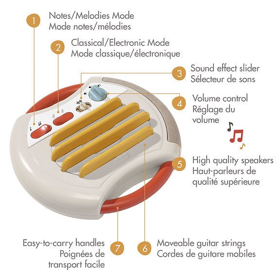 Tiny Love Tiny Love Rocker Musical Guitar Toy playtime/musical