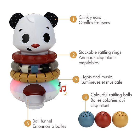 Tiny Love Tiny Love Rocker Stacking Panda Toy playtime/musical
