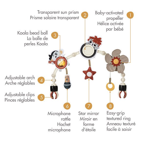 Tiny Love Tiny Love Rockers Stroller Arch Toy playtime/musical