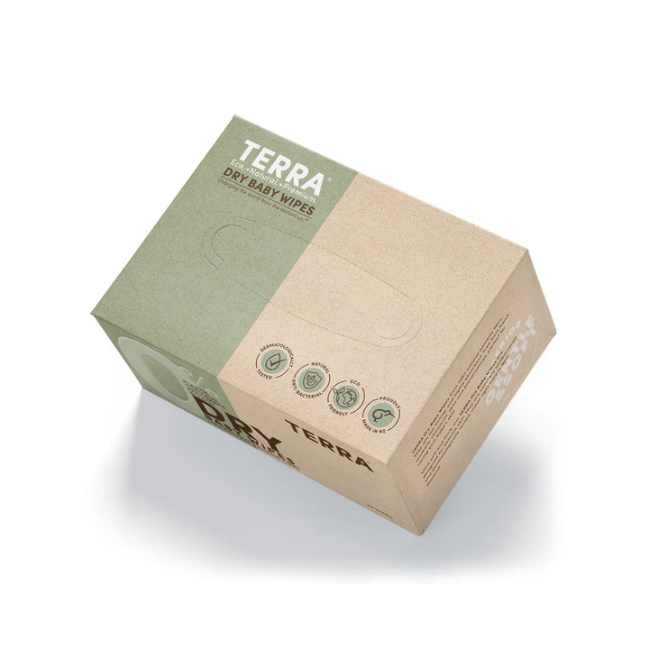 Terra Baby Terra Baby 100% Bamboo Dry Baby Wipes Soaps, lotions & Wipes