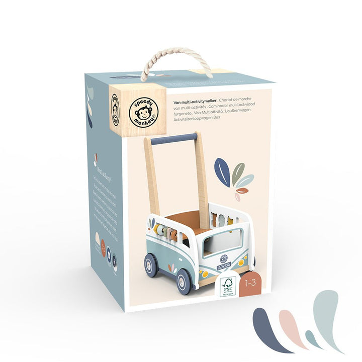 Speedy Monkey Speedy Monkey - Van Multi - Activity Walker Baby Activity Toys