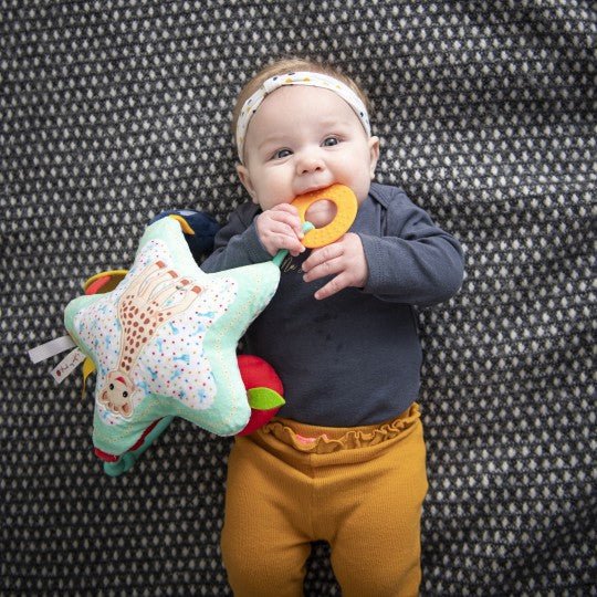 Sophie la Girafe Sophie la Girafe Star Activities Plush 2 Baby Activity Toys