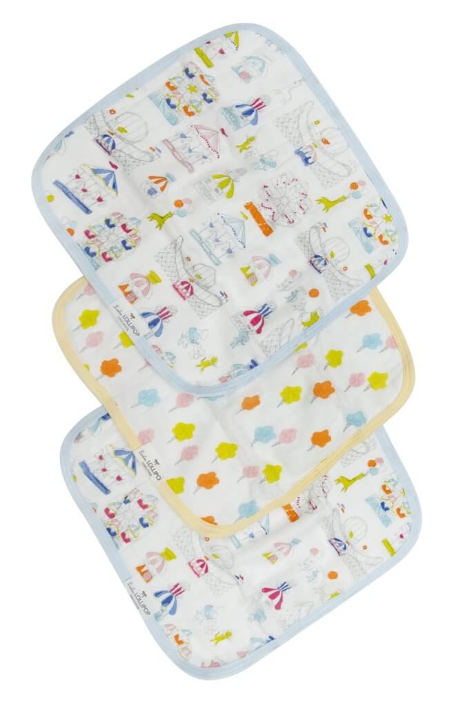 LOULOU LOLLIPOP LOULOU LOLLIPOP Washcloth 3 - pieces Set Bath Towels & Washcloths