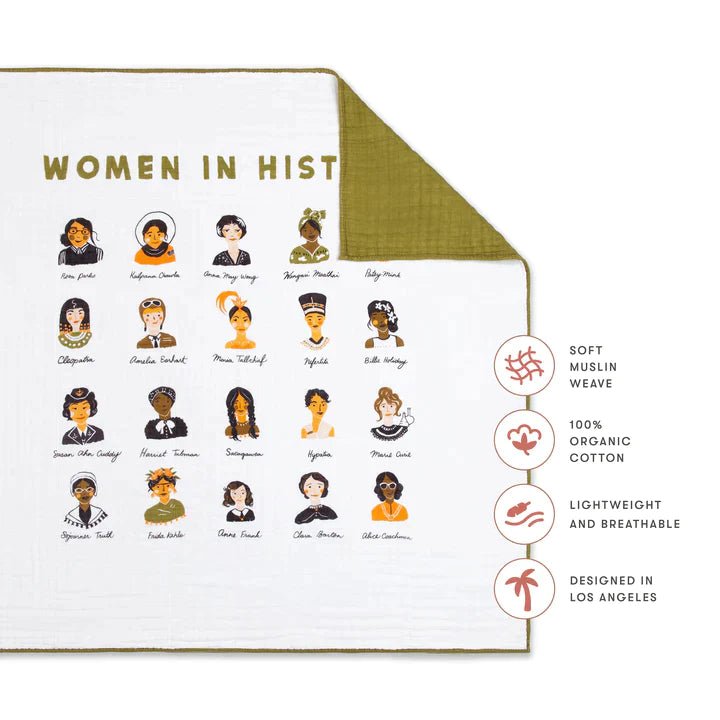 Babyletto Babyletto - Quilt 3 - Layer Organic Muslin Cotton bedding