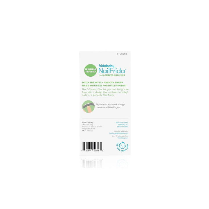 Fridababy Fridababy - S Curved Nail Files 5pk