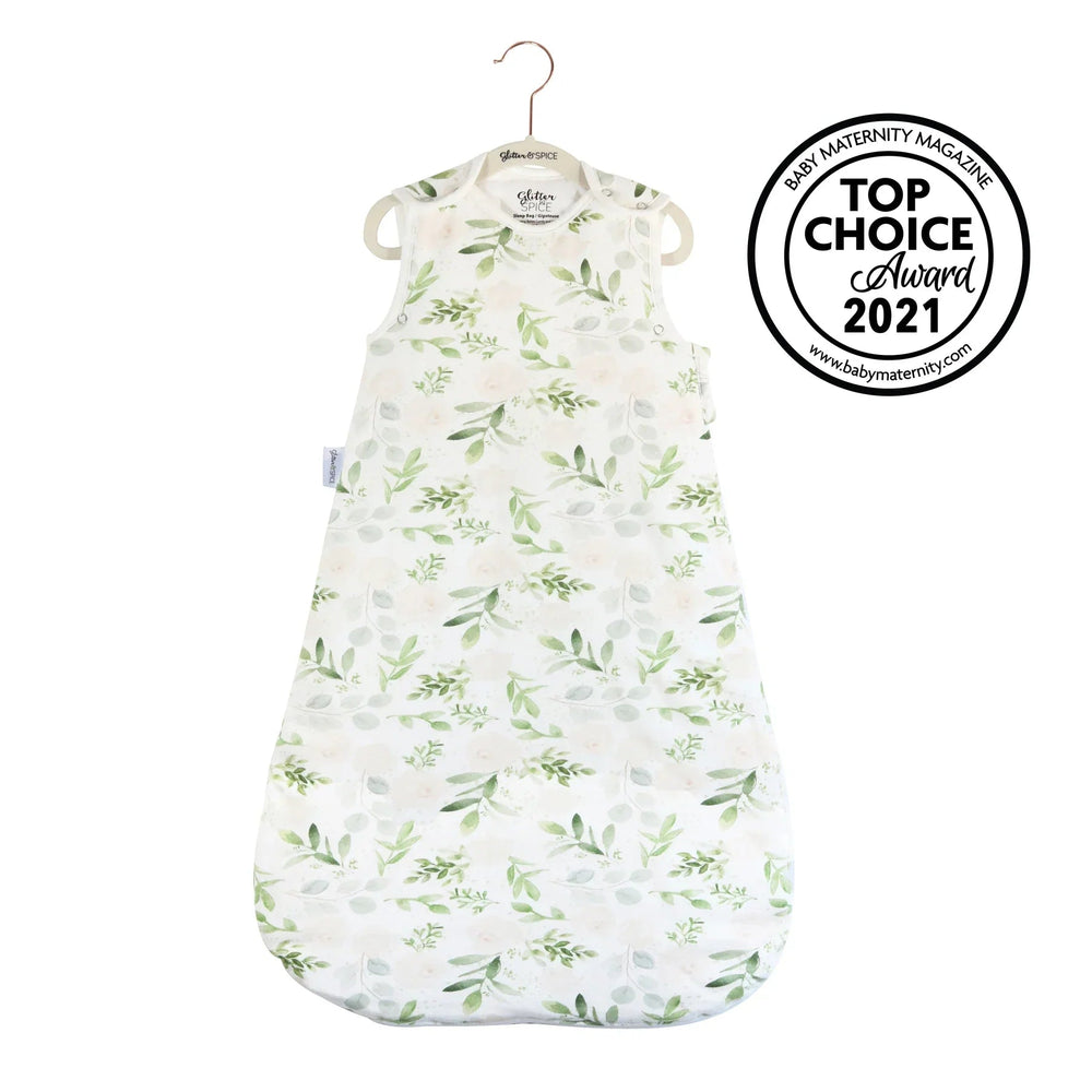 Glitter & Spice Sleep Bag Vintage Floral 1 Tog