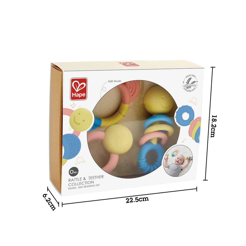 Hape Hape - Rattle and Teething Collection Teething & Rattles