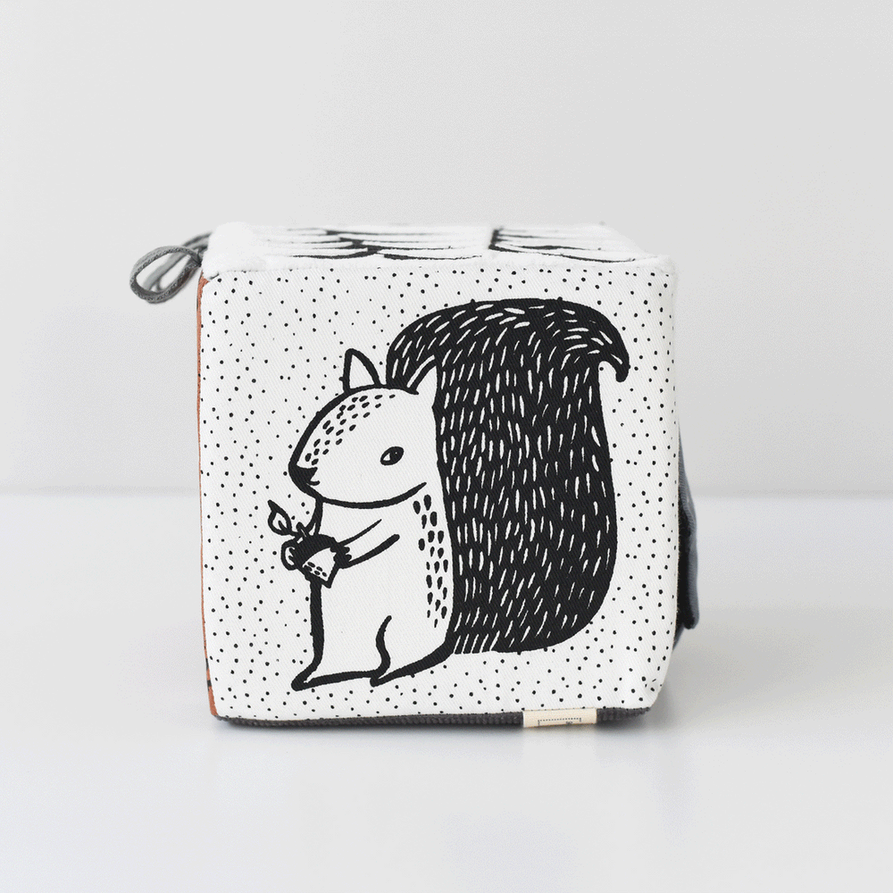 Wee Gallery Wee Gallery Soft Block - Woodland Playtime/Toys