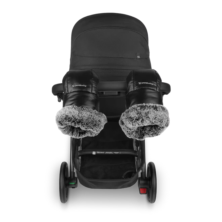 UPPAbaby CozyHandmuffs Luxe LYLA Onyx Nylon