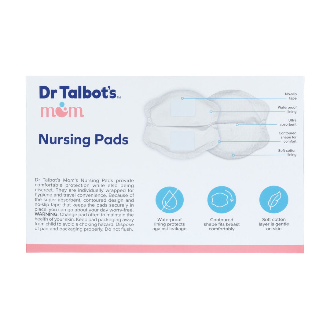 DR. Talbot's Mom Discreet and Ultra-Thin Disposable Nursing Pads 100-pack