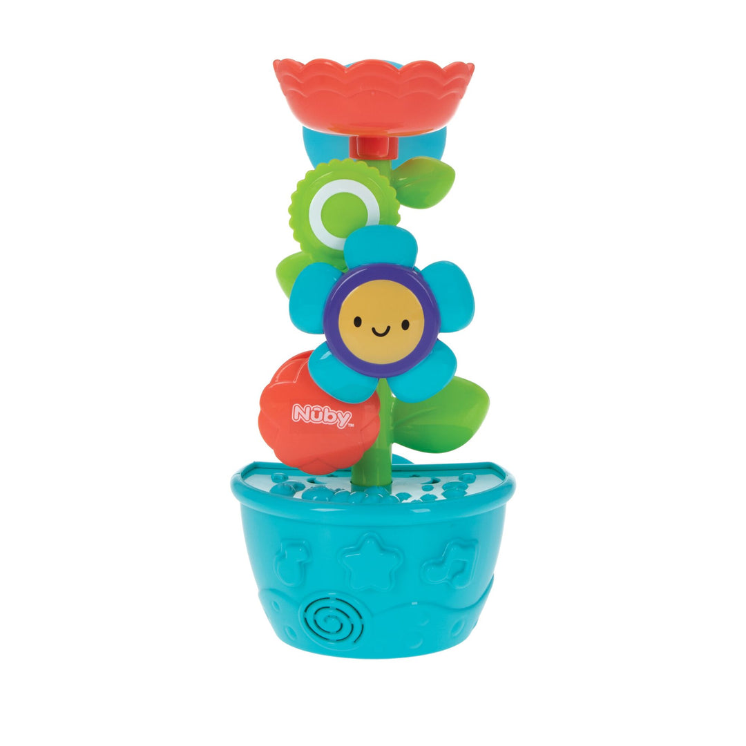 Nuby Flow N' Grow Garden Bath Toy with Flower and Watering Can