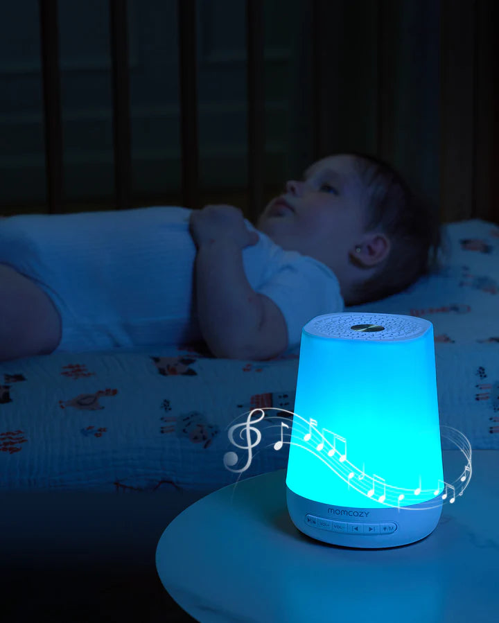 Momcozy Smart Baby Sound Machine - App Remote Control - White