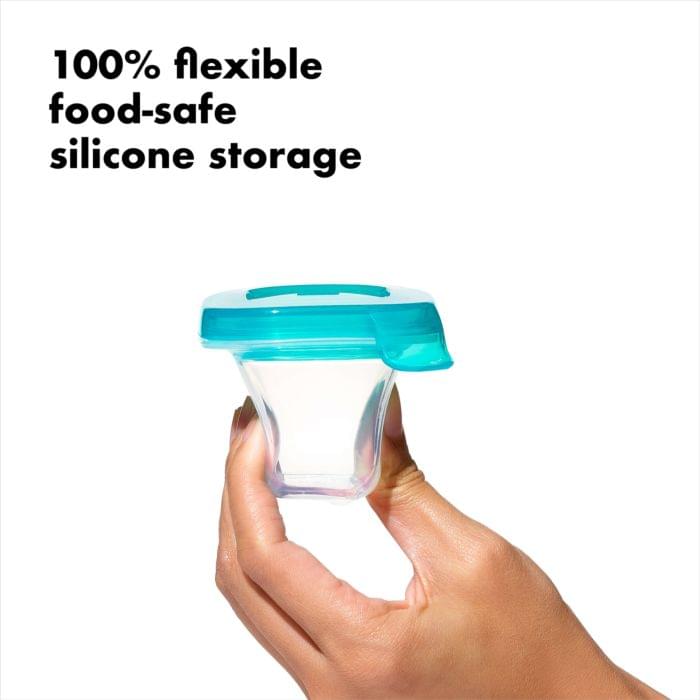 OXO Tot 2 oz Baby Blocks Silicone Freezer Storage Containers