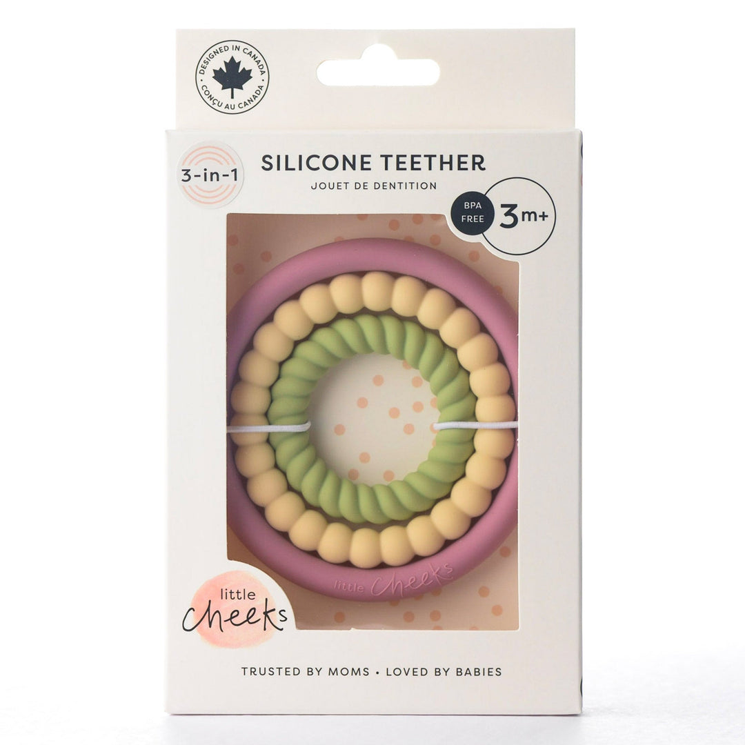 Little Cheeks 3 - in - 1 Trio Rings