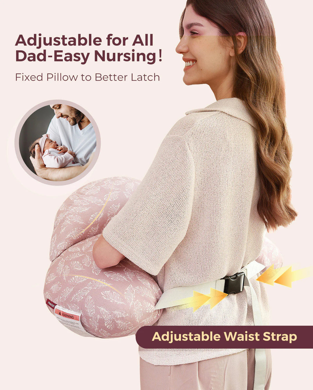 Momcozy Adjustable Nursing Pillow