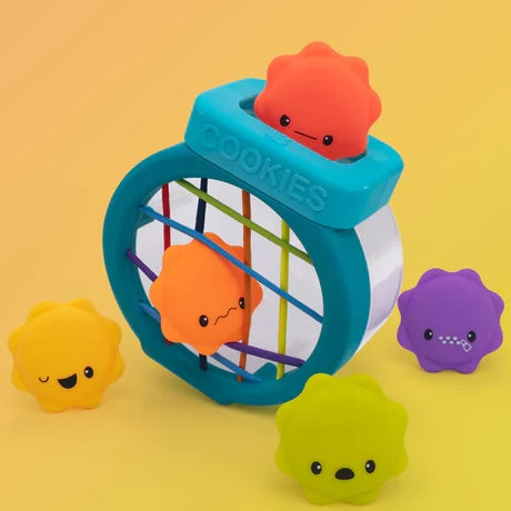 Sassy Sensory Fill n' Spill Cookie Jar