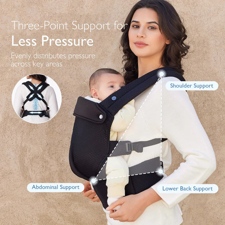 Momcozy Baby Carrier Newborn to Toddler - Black